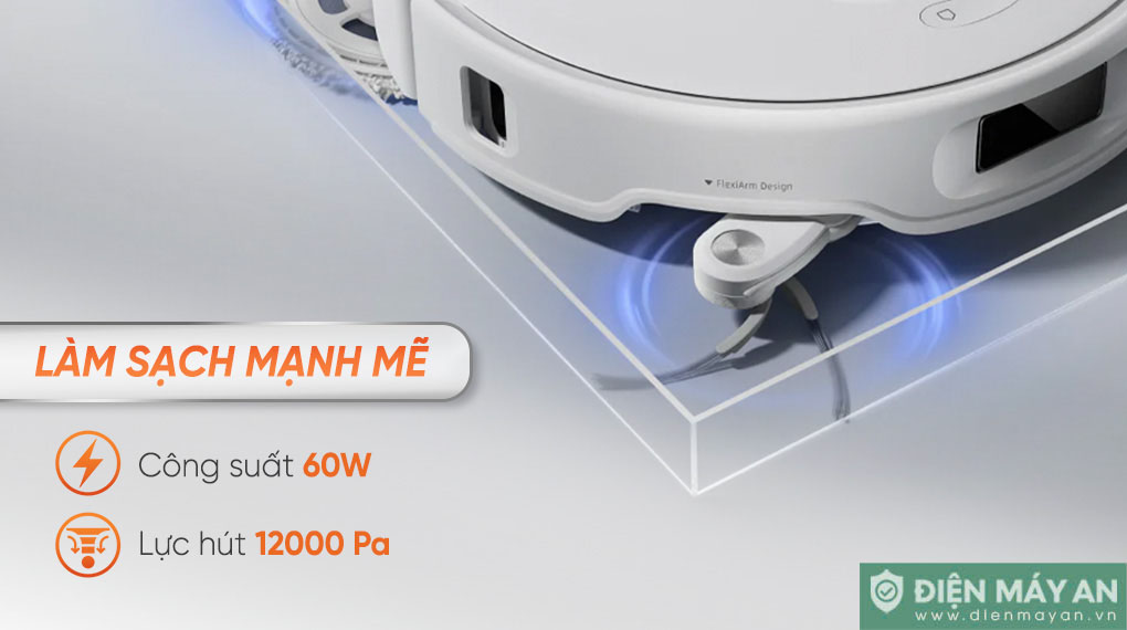 Robot hút bụi lau nhà Roborock Q Revo 5AE màu trắng